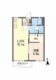 フレグランス池下 Cの間取り画像