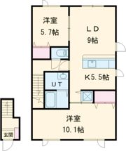 CASA・Kの間取り画像