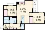 シャーメゾングラニテの間取り画像