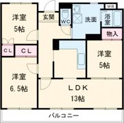マンション・フォルツーナの間取り画像