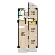 フェルザ南茨木の間取り画像