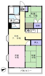 ラフィーヌ高橋の間取り画像