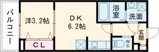 ジーメゾン奈良エルシアの間取り画像