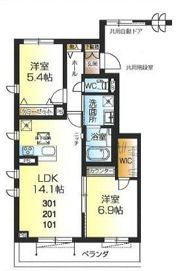 Beleo 上砂の間取り画像