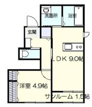 ファレノプシスの間取り画像