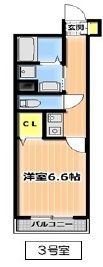 CITY SPIRE神戸元町Ⅱの間取り画像