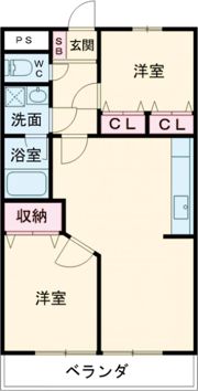 尾形マンションの間取り画像
