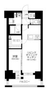 アスコットパーク日本橋浜町BISIKIの間取り画像