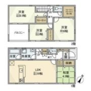 むさし野戸建の間取り画像