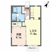 シャーメゾンSAKIの間取り画像
