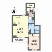 ベレオ・花京院の間取り画像
