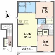 ブランエノワールの間取り画像