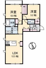 ガーデンズスクエア広の間取り画像