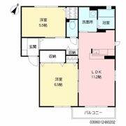 スクーデリア2006 B棟の間取り画像