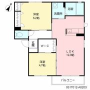 デューク沼口 A棟の間取り画像
