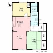 リベール伊左座 A棟の間取り画像