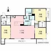 ベレオ本城東の間取り画像