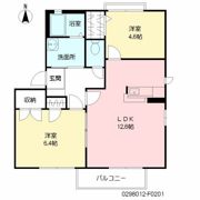 プレジール アン F棟の間取り画像