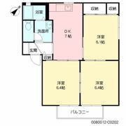 ヴィラ・サンロイヤル C棟の間取り画像