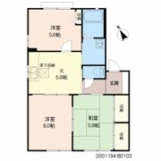 サイドパーク本城II B棟の間取り画像
