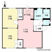 ラフィーネ岩瀬の間取り画像