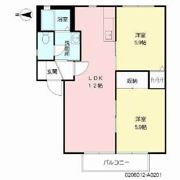 プレステージ華里 Iの間取り画像