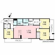 シャーメゾンステージ本城の間取り画像
