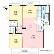 リバプール楠木の間取り画像