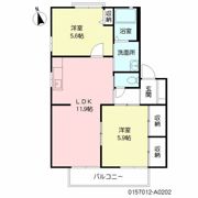 リベール伊左座 A棟の間取り画像