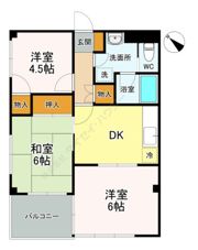 スカイホーム本郷の間取り画像