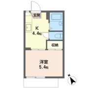 ボナール わらびの間取り画像
