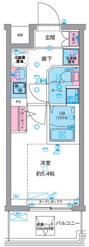 GENOVIA天王台の間取り画像