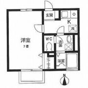 クレール南の間取り画像