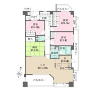 パークハウス一社の間取り画像