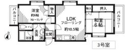 オークヒル領家の間取り画像
