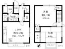 タウンハウス209 F棟の間取り画像