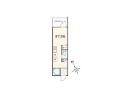 MELLAS相模原Ⅱの間取り画像