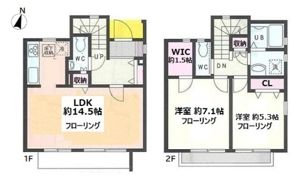 QUATRE SAISONS 宮崎台の間取り画像