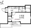 ハーミットクラブハウスFE鶴見の間取り画像