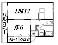 コーポ祥久の間取り画像