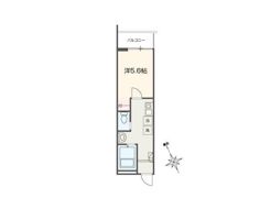 MELLAS相模原Ⅱの間取り画像