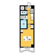 グランディア平安通の間取り画像