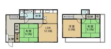取手市中原貸家の間取り画像