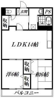 プレジール・メゾンの間取り画像