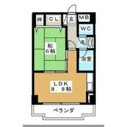 ハイム旭丘の間取り画像