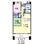 オーパス・ワンの間取り画像