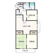 第2橋本マンションの間取り画像