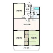 第2橋本マンションの間取り画像