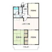 第2橋本マンションの間取り画像