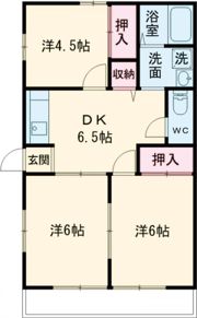 ウイングコート西岩田タウンの間取り画像